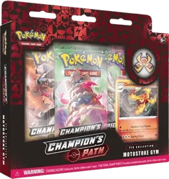 Champion's Path Pin Collection - Motostoke Gym artwork