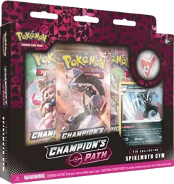 Champion's Path Pin Collection - Spikemuth Gym artwork