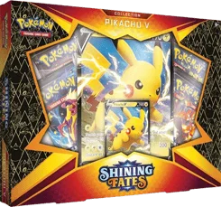 Shining Fates Collection - Pikachu V artwork