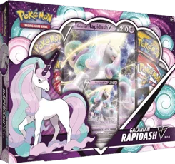 Battle Styles Galarian Rapidash V Box artwork