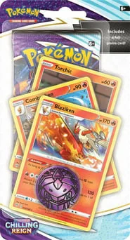 Chilling Reign Premium Checklane Blister - Blaziken artwork