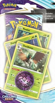Chilling Reign Premium Checklane Blister - Decidueye artwork
