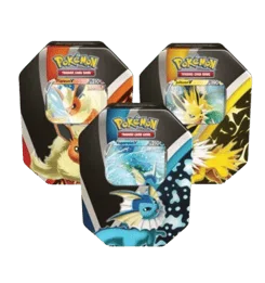 Evolving Skies Eevee Evolutions Tin (Set of 3) artwork