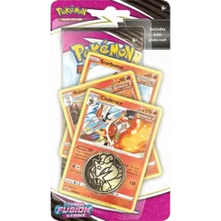 Fusion Strike Premium Checklane Blister - Cinderace artwork