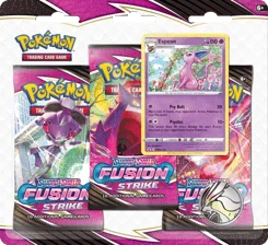 Fusion Strike 3-Pack Blister - Espeon artwork