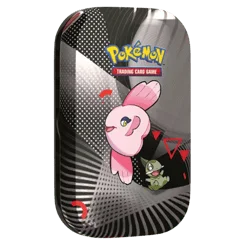 Black Bolt Unova Mini Tin - Alomomola & Axew artwork