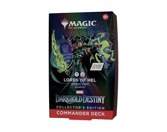 Marvel: Darkhold Destiny: Lords of Hel Collector's Edition Commander Deck artwork