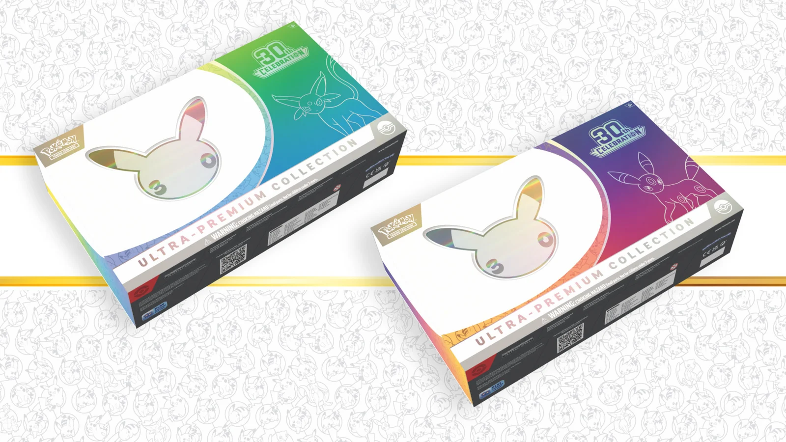 Pokémon TCG: 30th Celebration Ultra-Premium Collection—Day & Night artwork