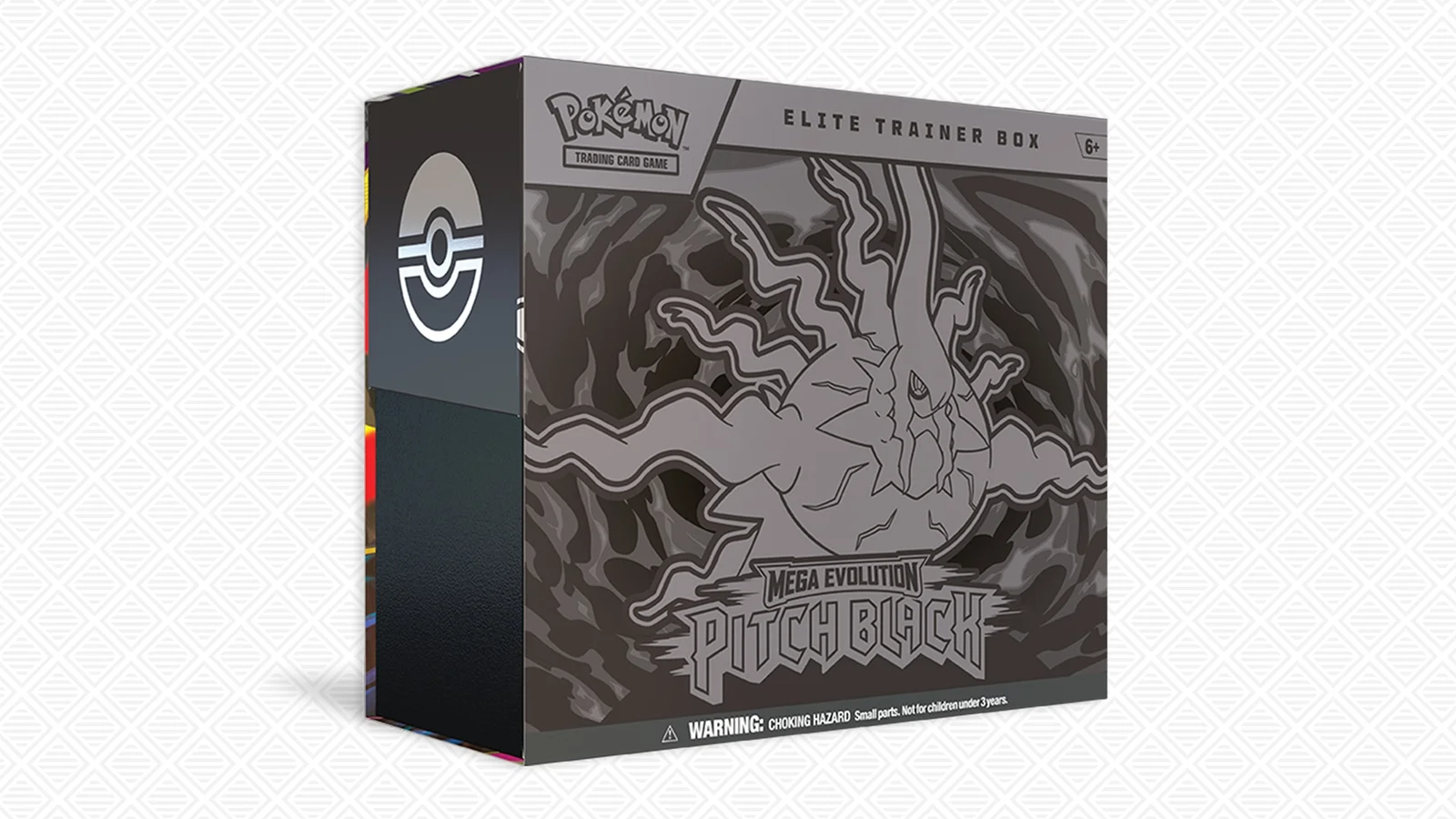 Pokémon TCG: Mega Evolution—Pitch Black Elite Trainer Box artwork